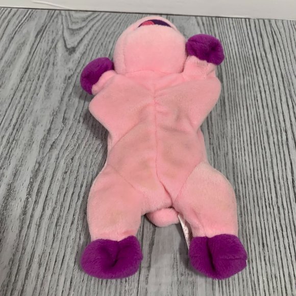 Vintage 1998 Lisa Frank Stuffins Oinky Bean Plush - Picture 8 of 11